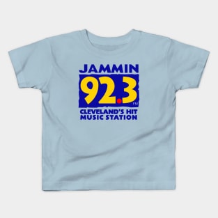 Cleveland Jammin 92.3 WZJM FM Radio Hits Kids T-Shirt